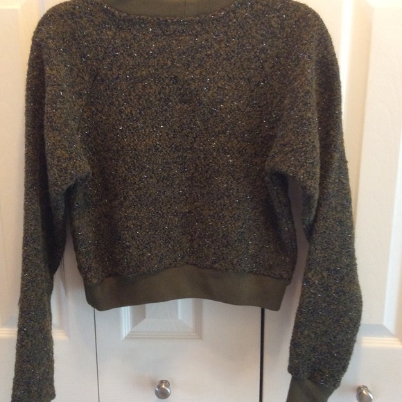 FILLES A PAPA Yes Sir cropped sweatshirt - Picture 4 of 5
